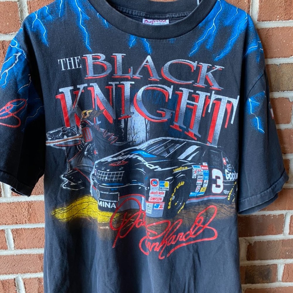 Vintage Dale Earnhardt Black Knight Nascar Racing